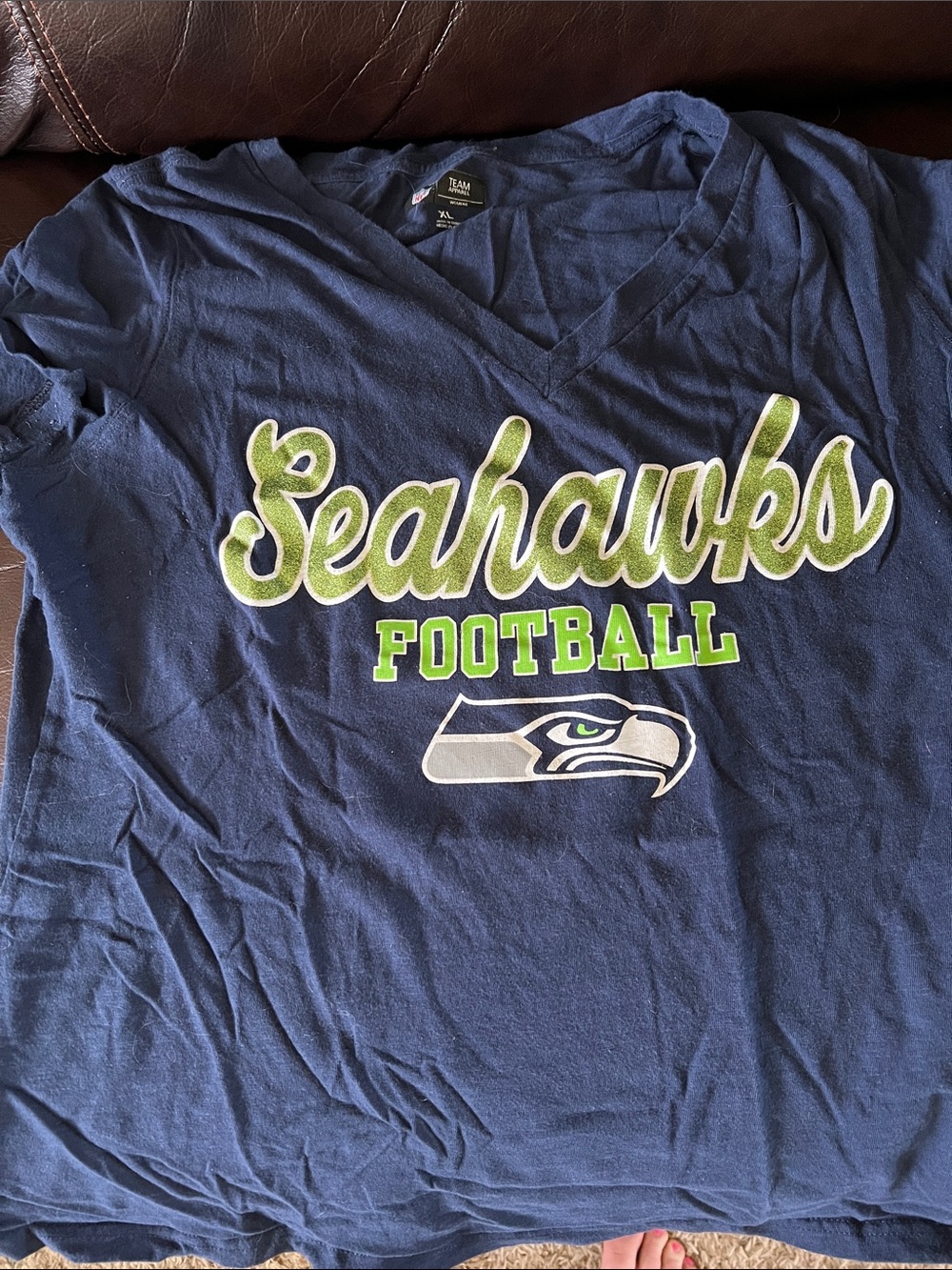 Womens XL NFL Seattle Seahawks Tee
